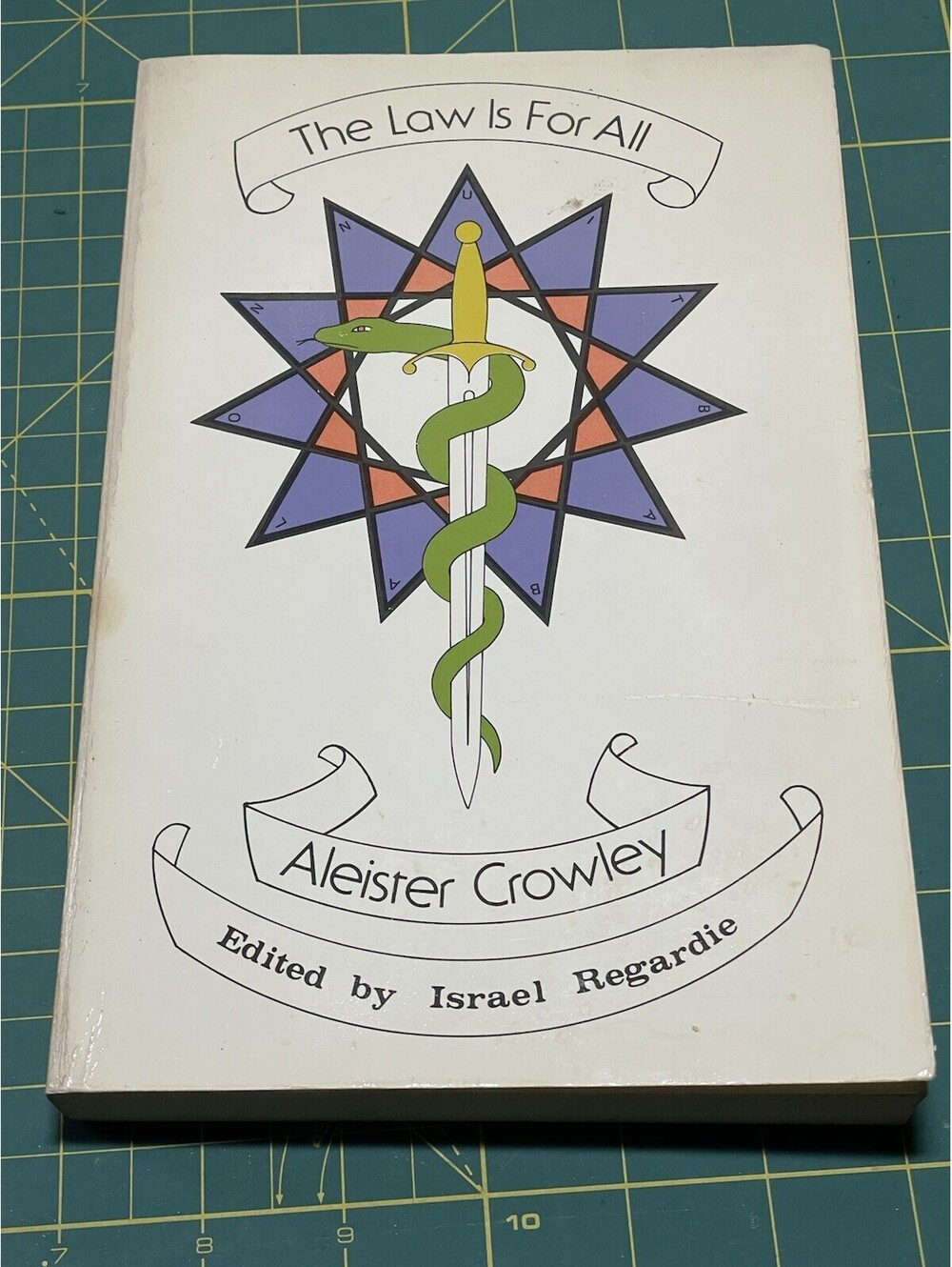 Rare The Law Is For All Aleister Crowley Israel Regardie Llewellyn 1st ed !!!